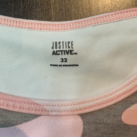 Justice Active Camo Bra Top - Picture 2 of 4